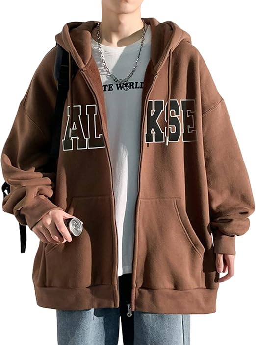 Amazon | [ShuMing] ジップパーカー メンズ フード付き トレーナー